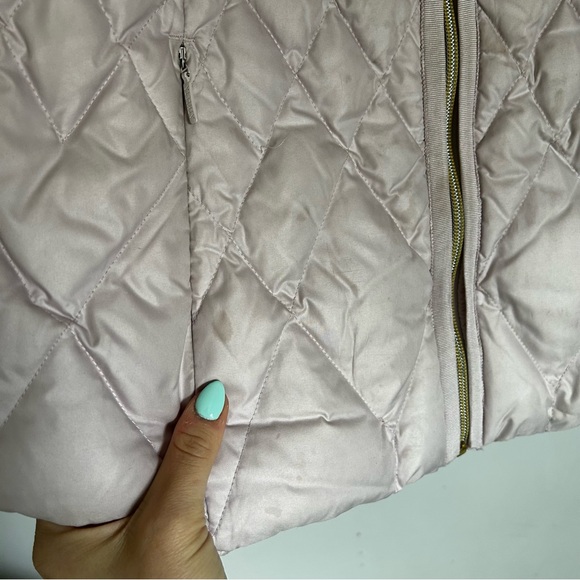 🩷ATHLETA PINK QUILTED VEST RESPONSIBLE DOWN WINTER SPRING CASUAL SIZE MEDIUM - Picture 6 of 10